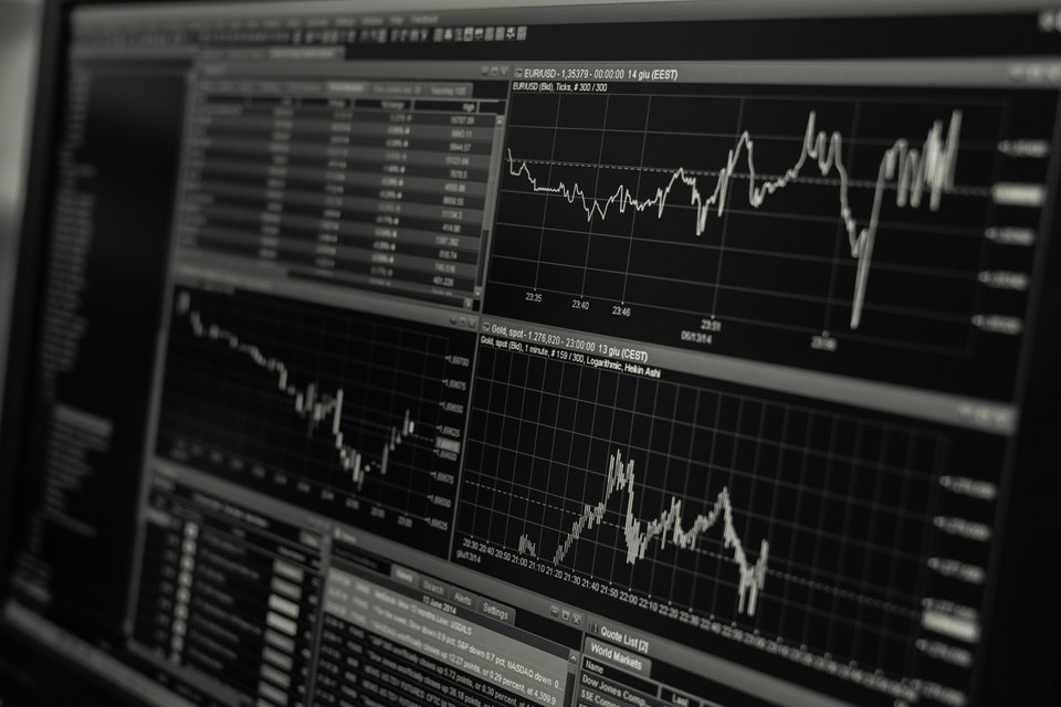 image of a trading chart explaining how to read forex charts