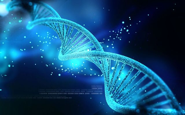 Image of DNA strain that explains how use trend following trading strategies.