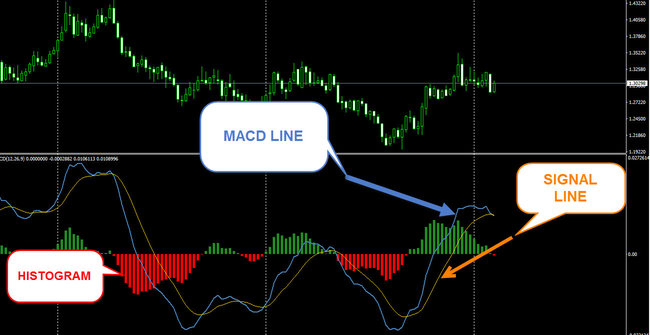 image of the macd indicator mt4